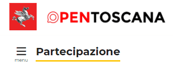 ILogo del sito Open TOscana